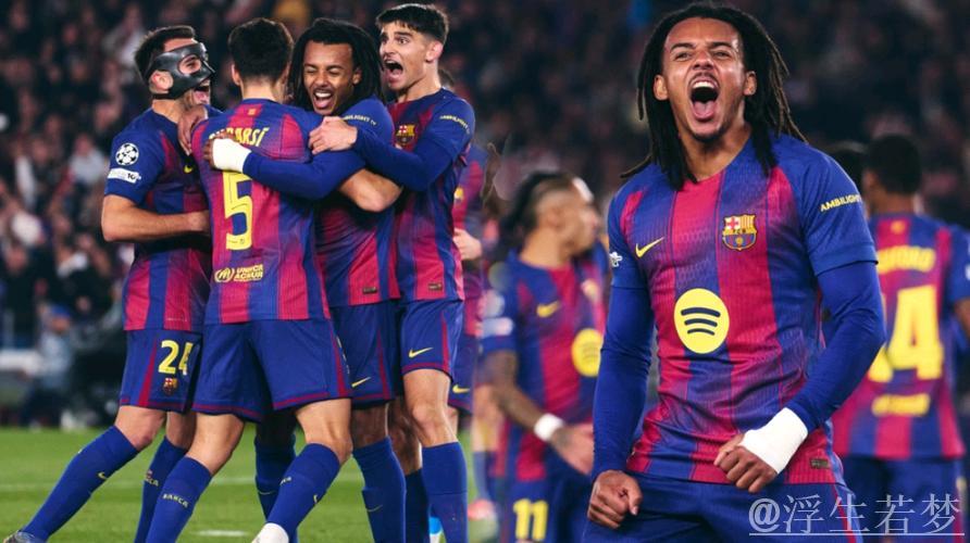 孔德梅开二度亚马尔拉什福德建功 巴萨险胜法兰克福2-1 孔德梅开二度亚马尔拉什福德建功 巴萨险胜法兰克福2-1